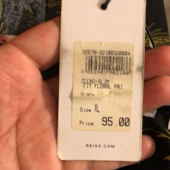 Black print button up shirt - Picture 5 of 5